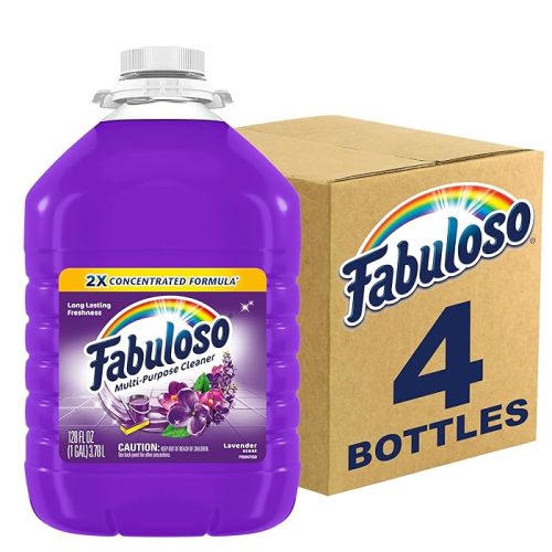 Fabuloso 128F CS SP Lavender All-Purpose Cleaners, 2X Pack Of 4