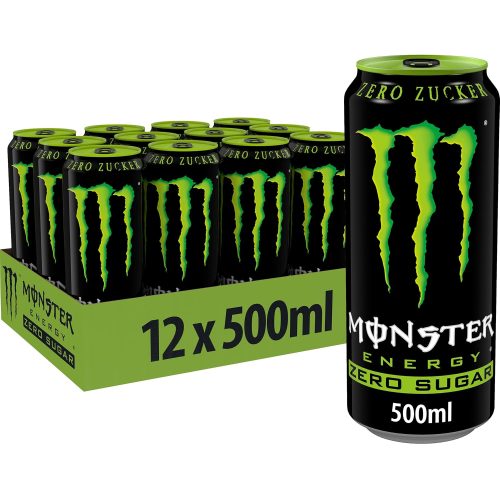 Monster Energy Green Zero Sugar (12 x 500 ml)