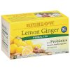 Bigelow Tea Lemon Ginger Plus Probiotics Herbal Tea, 18 Count