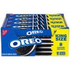 OREO Chocolate Sandwich Cookies, King Size, 12 Snack Packs (8 Cookies Per Pack)