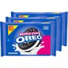 OREO Double Stuf Chocolate Sandwich Cookies, Family Size, 3 Packs
