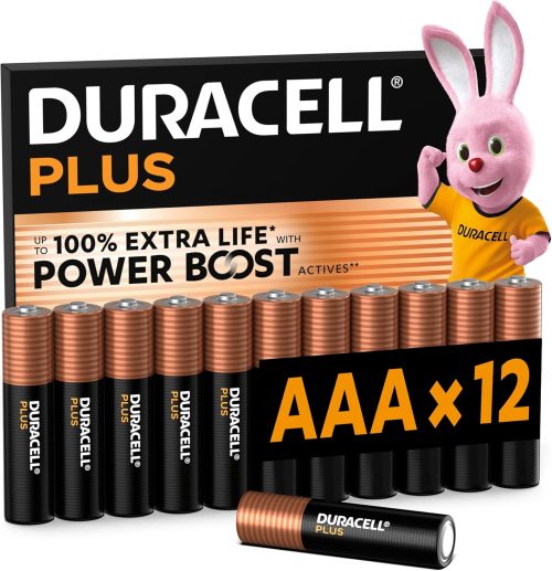 DURACELL Plus AAA Batteries (12 Pack)