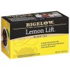 Bigelow Tea Lemon Lift Black Teabags Box Caffeinated, 20 Count, Pack Of 6