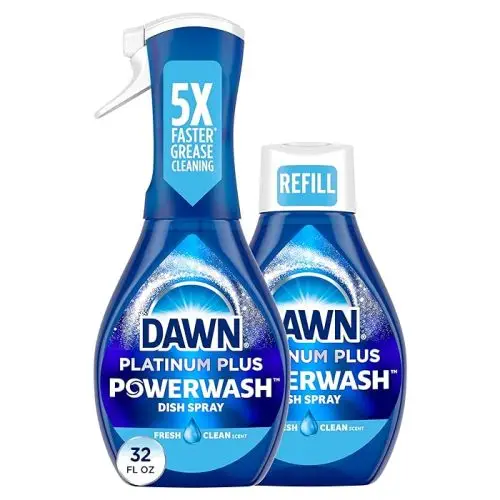 Dawn Powerwash Spray, Dish Soap, 1 Starter Kit + 1 Refill, 32 Fl Oz