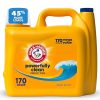 ARM & HAMMER Liquid Laundry Detergent, Clean Burst Fresh, 170 Fl Oz, 170 Loads, HE Laundry Detergent