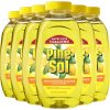 Pine-Sol Multi Surface Cleaner, 6 Pack Lemon Fresh Scent, 10.75 Oz