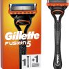 Gillette Fusion5 Men's Shaving System, 1 Handle, 1 Refill Blade