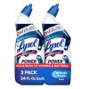 Lysol Toilet Bowl Cleaner Disinfecting And Deodorizing, Bleach Free, 24 Oz (2 Ct)