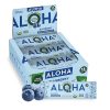 ALOHA Organic Plant Based Protein Bars - Blueberry Bars 12 Count