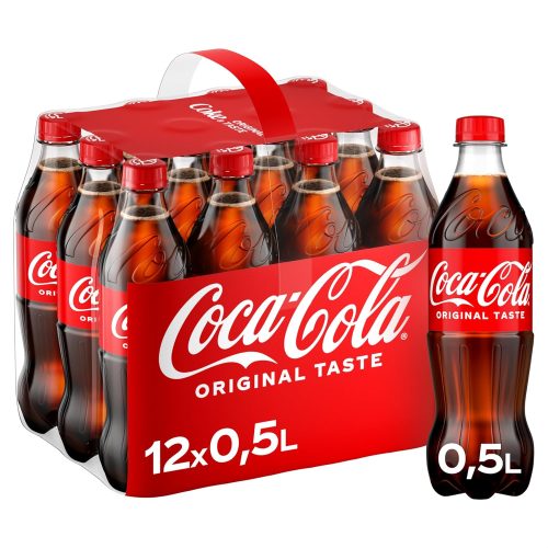 Coca-Cola Classic disposable bottle (12 x 500 ml)