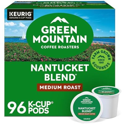 Green Mountain Coffee Roasters Nantucket Blend Keurig Single-Serve K-Cup Pods Medium Roast Coffee 96 Count wholesale