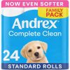 Andrex Complete Clean Toilet Roll 24 Rolls