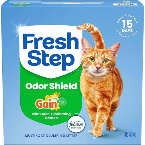 Fresh Step Clumping Litter With Febreze Freshness Gain Original Scent 14 Lb