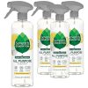 Seventh Generation All Purpose Cleaning Spray Surface Cleaner Lemon Chamomile Scent Cuts Grease 23 Oz Pack Of 4