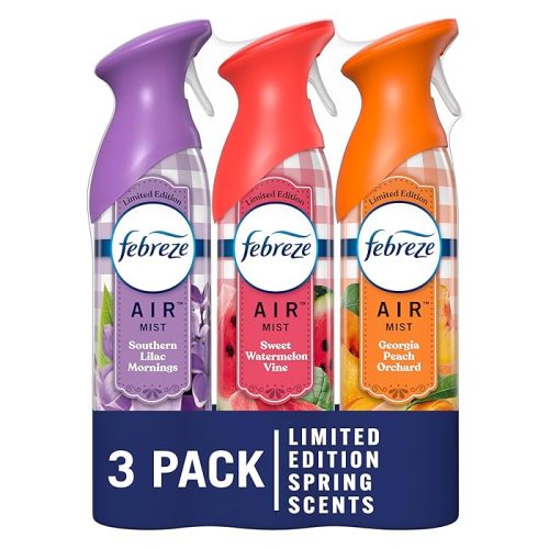 Febreze Air Mist Air Freshener Sweet Watermelon Vine Scent, 8.8oz (Pack Of 3)