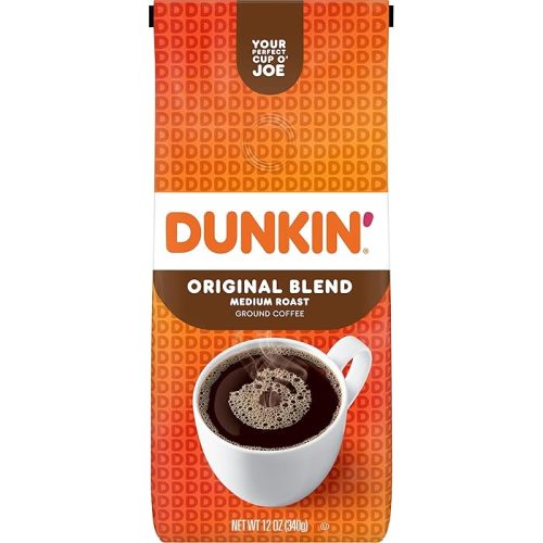 Dunkin Original Blend Medium Roast Ground Coffee 12 Ounce