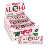 ALOHA Organic Plant Based Protein Bars Raspberry White Chocolate 12 Count