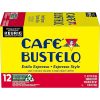 Cafe Bustelo Espresso 12 Keurig K-Cup Pods