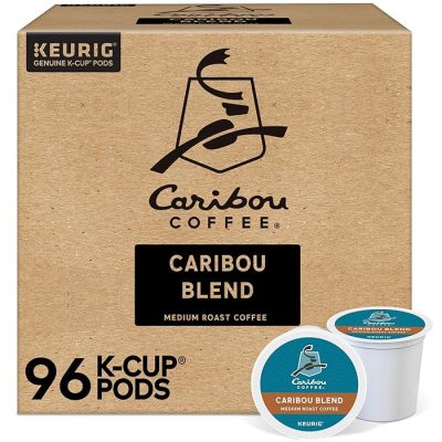 Caribou Coffee Caribou Blend Keurig Single-Serve K-Cup Pod Medium Roast Coffee 96 Count wholesale