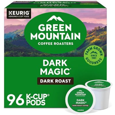 Green Mountain Coffee Roasters Dark Magic Coffee Keurig Single-Serve K-Cup Pods Dark Roast 96 Count wholesale