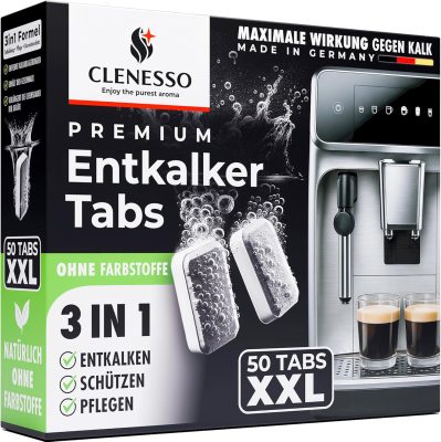 CLENESSO 3-in-1 Descaler for Fully Automatic Coffee Machines & Coffee Machines (Pack of 50) wholesale