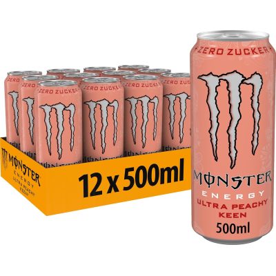 Monster Energy Ultra Peachy Keen Zero Sugar (12 x 500 ml) wholesale