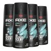 AXE Apollo Body Spray Deodorant For Long-Lasting Odor Protection pack of 4