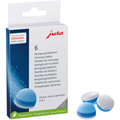 Jura 3-Phase Cleaning Tablets 6 pcs wholesale