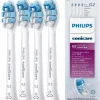 Philips Sonicare HX9034/10 G2 Optimal Gum Care Replacement Toothbrushes, 4-pack, White