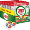 Fairy Platinum Plus All-In-One Dishwasher Tablets Bulk, Lemon, 100 Tablets (20 x 5)