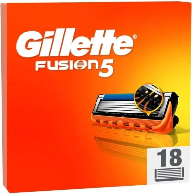 Gillette Fusion5 Razor Blades 18 Original Replacement Blades wholesale