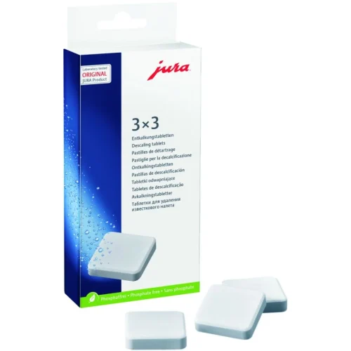 Jura Decalcifying Coffee Machine Tablets (3x3) 9 pcs