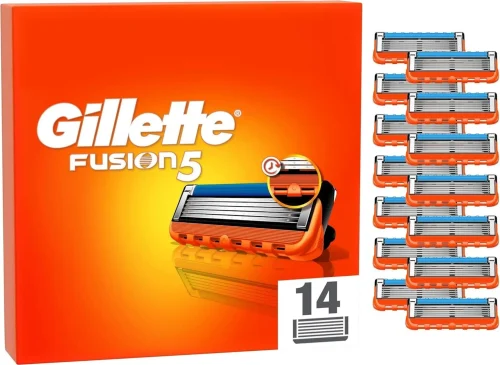 Gillette razor blades, Fusion5, 14 pack
