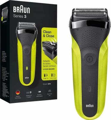 Braun electric shaver Series 3 300s 3 flexible blades wholesale