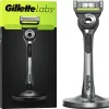 Gillette Labs Exfoliation Bar Men's Shaver with 3 ProGlide Fusion 5 Blades