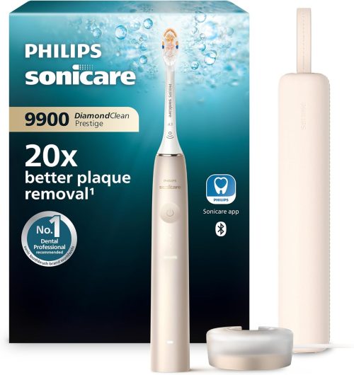 Philips Sonicare Prestige 9900 Electric Toothbrush HX9992/11 Champagne