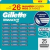 Gillette Mach3 Base Razor Blades for Men 25 pack