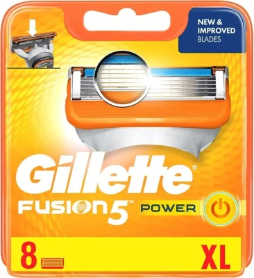 Gillette Fusion5 Power Replacement Blades 8 pack wholesale