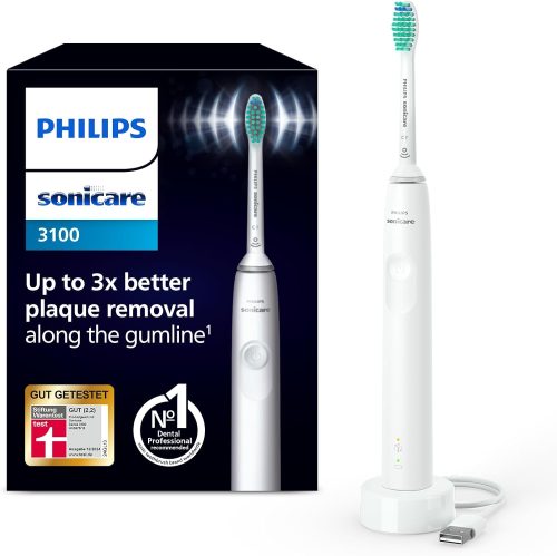 Philips Sonicare 3100 Series Electric Sonic Toothbrush White, HX3671/13