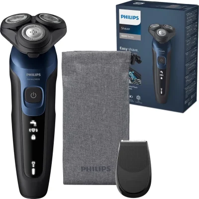 Philips Shaver Series 5000 – Electric wet & dry shaver metallic blue S5465/18 wholesale