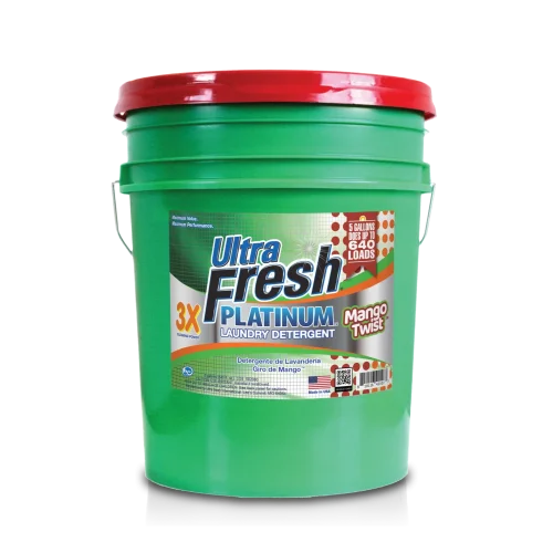 Ultra Fresh 3X Platinum Laundry Detergent - Mango Twist - 5 Gallons