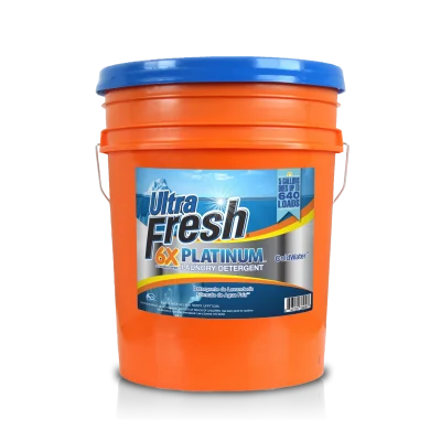 Ultra Fresh 6X Platinum Laundry Detergent ColdWater 5 Gallon wholesale