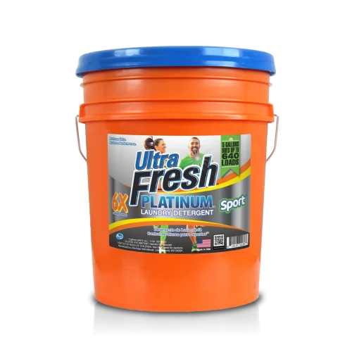 Ultra Fresh 6X Platinum Laundry Detergent – Sport 5 Gallon Bucket