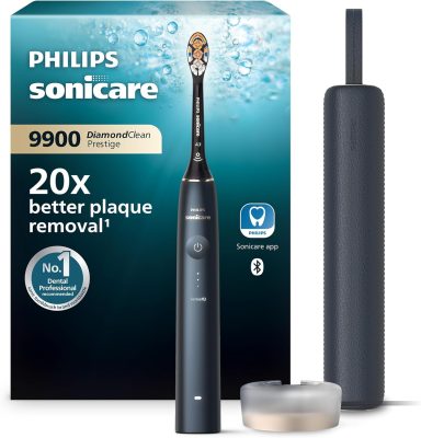 Philips Sonicare Prestige 9900 Electric Sonic Toothbrush HX9992/12, Midnight Blue wholesale