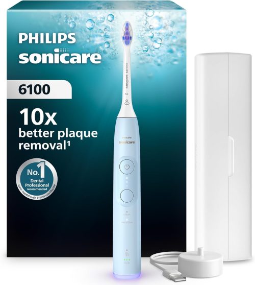 Philips Sonicare 6100 Electric Toothbrush Light Blue HX7406/02