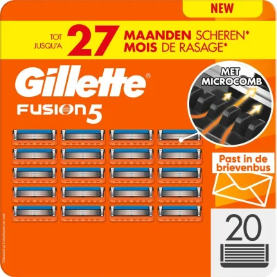 Gillette Fusion5 20 Replacement Razor Blades Lubricating Strips Razor Shaving Kit wholesale