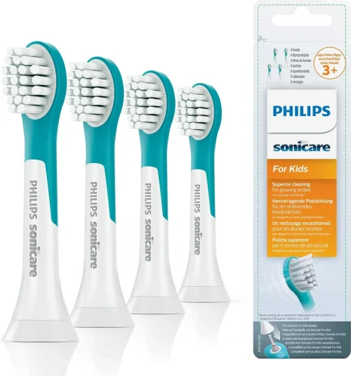 Philips Sonicare for Kids mini brush heads HX6034/33 pack of 4