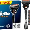 Gillette ProGlide razor for men with 10 replacement blades