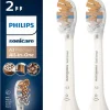 Philips Sonicare HX9092/10 A3 All-in-One pack of 2 white