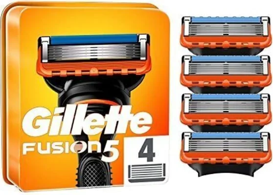 Gillette Fusion5 replacement razor blades 4 pack wholesale